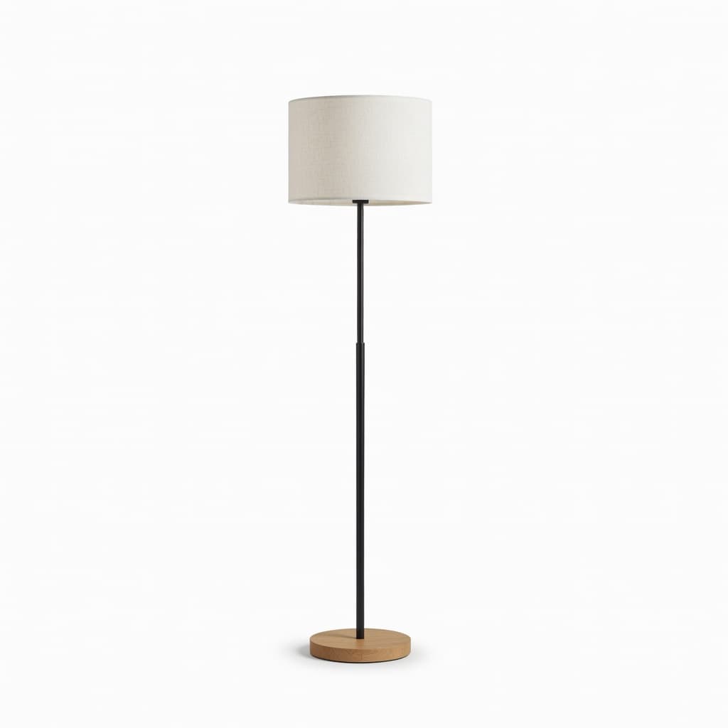 Luma Linen Floor Lamp
