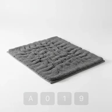 A019-03 Parisian Emerald Cotton Bath Mat - View 1