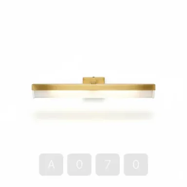 A070-04 Artisan Sovereign Brass Picture Light - View 1