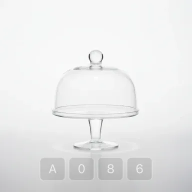 A086-04 Artisan Grand Glass Cake Stand - View 1