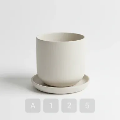 A125-03 Parisian Prime Ceramic Planter - View 1