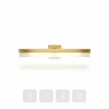 A149-04 Hamptons Exceptional Brass Picture Light - View 1