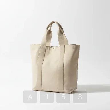 A153-04 Hamptons Pristine Cotton Market Tote - View 1