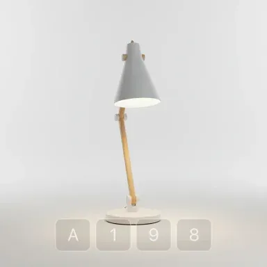 A198-02 Modern Pearl Desk Lamp - View 1