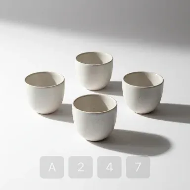 A247-01 Studio Choice Ceramic Espresso Cups - View 1