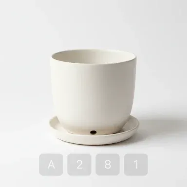 A281-01 Studio Signature Ceramic Planter - View 1