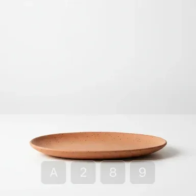 A289-01 Studio Exceptional Ceramic Serving Platter - View 1