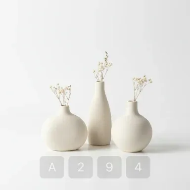 A294-03 Classic Masterwork Ceramic Bud Vase - View 1