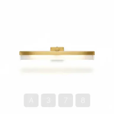 A378-04 Artisan Pearl Brass Picture Light - View 1
