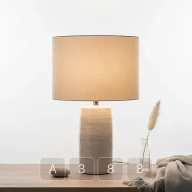 A388-01 Vintage Exquisite Ceramic Table Lamp - View 1