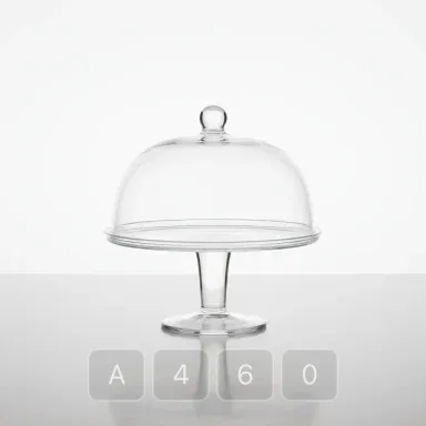 A460-03 Classic Premium Glass Cake Stand - View 1