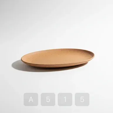 A515-02 Atelier Zenith Ceramic Serving Platter - View 1