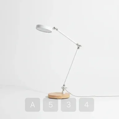 A534-01 Vintage Masterwork Desk Lamp - View 1