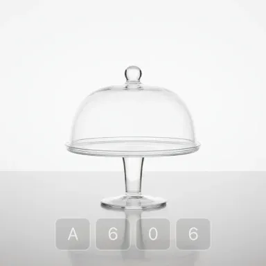 A606-03 Classic Grand Glass Cake Stand - View 1
