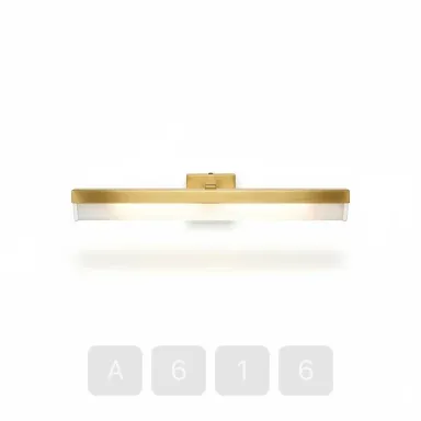 A616-04 Artisan Sterling Brass Picture Light - View 1