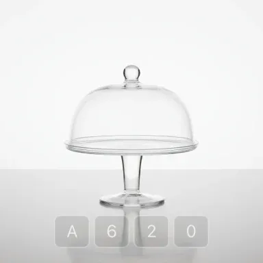 A620-03 Classic Premium Glass Cake Stand - View 1