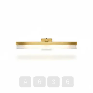 A636-04 Artisan Sterling Brass Picture Light - View 1
