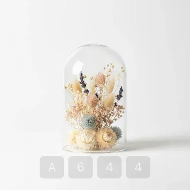 A644-01 Vintage Essential Glass Bell Jar - View 1
