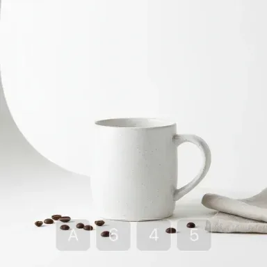 A645-04 Hamptons Prime Ceramic Coffee Mug - View 1