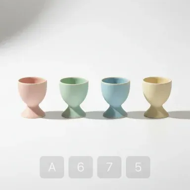 A675-01 Studio Zenith Ceramic Egg Cups - View 1