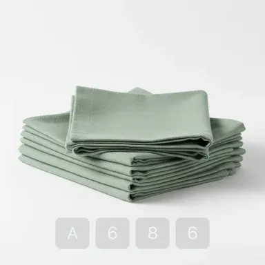 A686-04 Artisan Grand Cotton Napkins - View 1