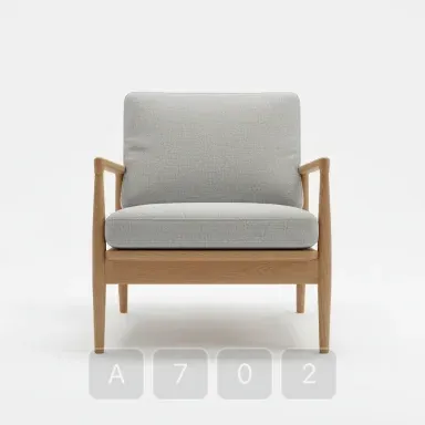 A702-01 Vintage Refined Armchair - View 1