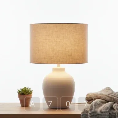 A707-03 Parisian Choice Ceramic Table Lamp - View 1