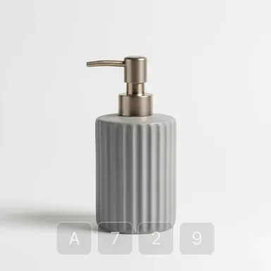 A729-03 Parisian Exceptional Ceramic Soap Dispenser - View 1
