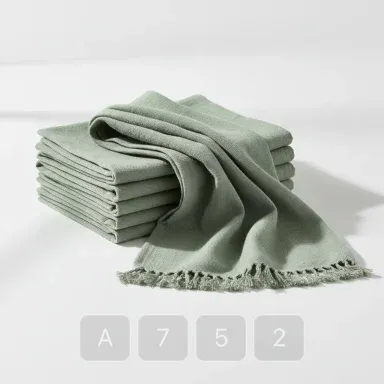 A752-03 Classic Stately Cotton Napkins - View 1