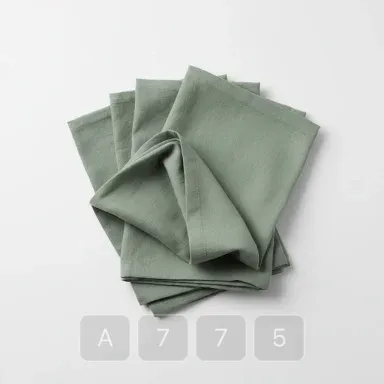 A775-02 Atelier Zenith Cotton Napkins - View 1