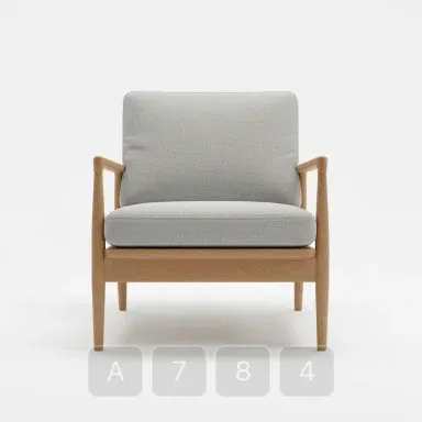 A784-01 Vintage Essential Armchair - View 1