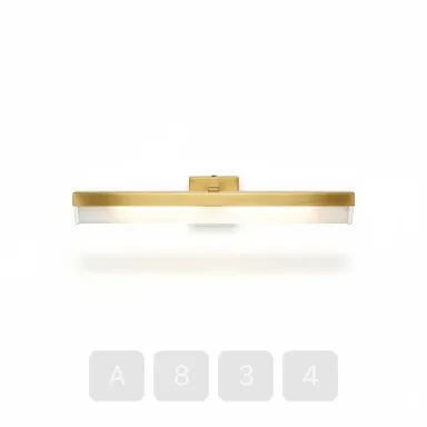 A834-04 Artisan Masterwork Brass Picture Light - View 1