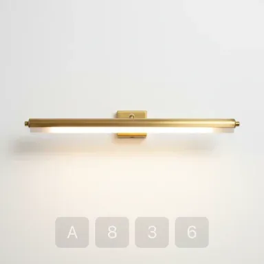 A836-01 Vintage Sterling Brass Picture Light - View 1