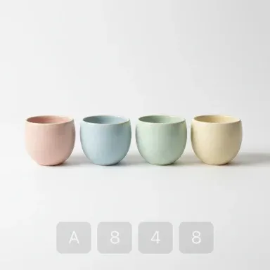 A848-02 Modern Exquisite Ceramic Egg Cups - View 1
