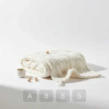 A885-01 Studio Prime Cotton Blanket - View 1