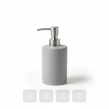 A972-04 Artisan Stately Ceramic Soap Dispenser - View 1
