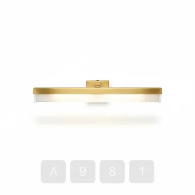 A981-04 Hamptons Signature Brass Picture Light - View 1
