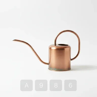 A986-02 Modern Grand Copper Watering Can - View 1