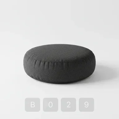 B029-03 Parisian Exceptional Wool Meditation Cushion - View 1