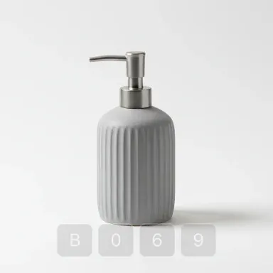 B069-02 Atelier Exceptional Ceramic Soap Dispenser - View 1