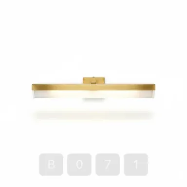 B071-04 Hamptons Royal Brass Picture Light - View 1