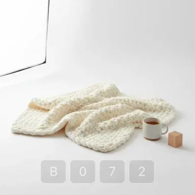 B072-03 Classic Stately Cotton Blanket - View 1