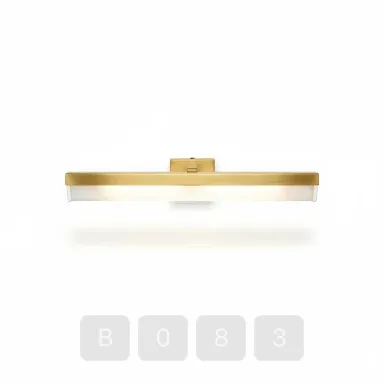 B083-04 Hamptons Select Brass Picture Light - View 1