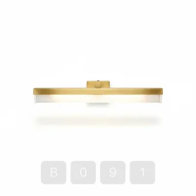 B091-04 Hamptons Royal Brass Picture Light - View 1