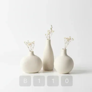 B110-03 Classic Sovereign Ceramic Bud Vase - View 1