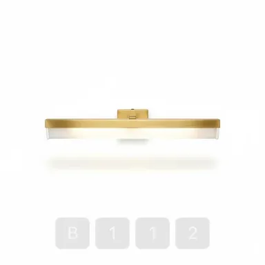B112-04 Artisan Stately Brass Picture Light - View 1