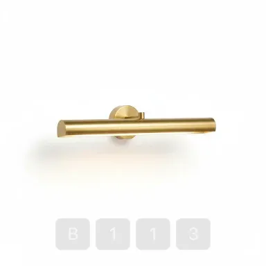 B113-02 Atelier Pristine Brass Picture Light - View 1