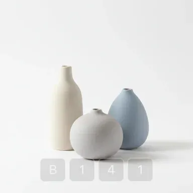 B141-01 Studio Signature Ceramic Bud Vase - View 1