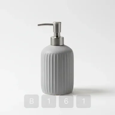 B161-02 Atelier Signature Ceramic Soap Dispenser - View 1