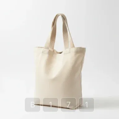 B171-01 Studio Royal Cotton Market Tote - View 1